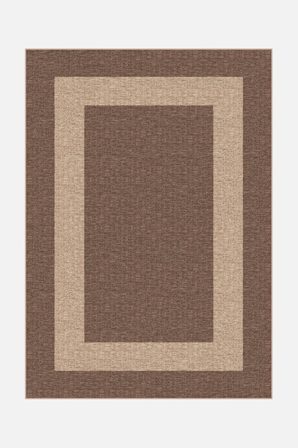 teppana-jute-haptik-madison-mokka-teppich-strapazierf-higer-waschbarer-teppich-m image 1