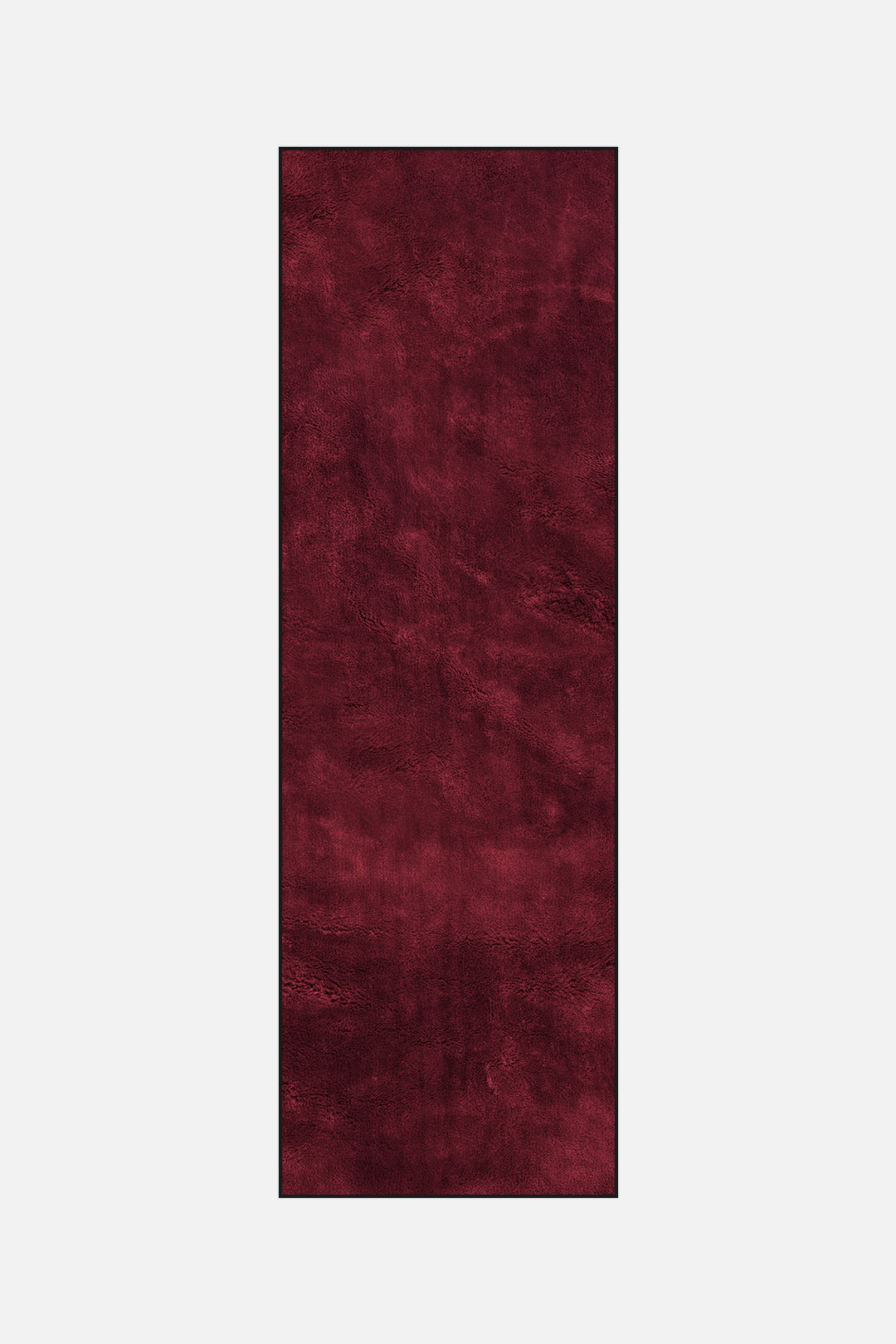 teppana-shaggy-mono-rubin-teppich-hochflor-waschbar-inkl-rutschfester-matte image 4