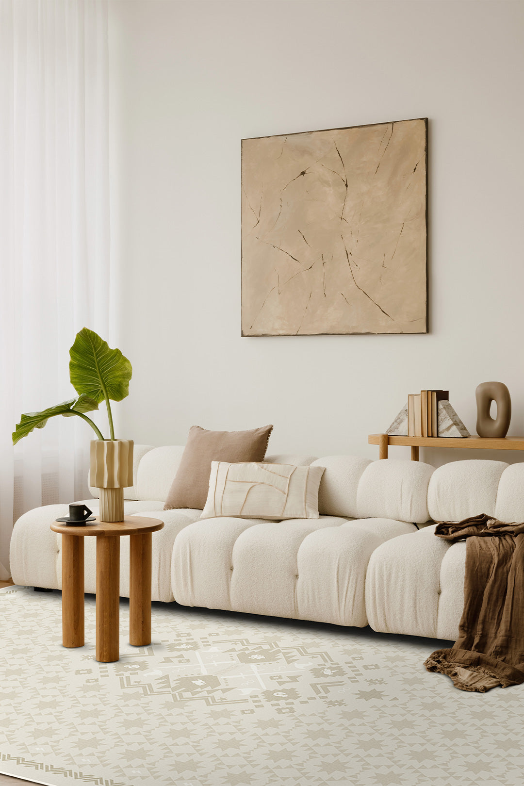 teppana-harry-potter-duell-beige-teppich-waschbar-mit-rutschmatte image 4