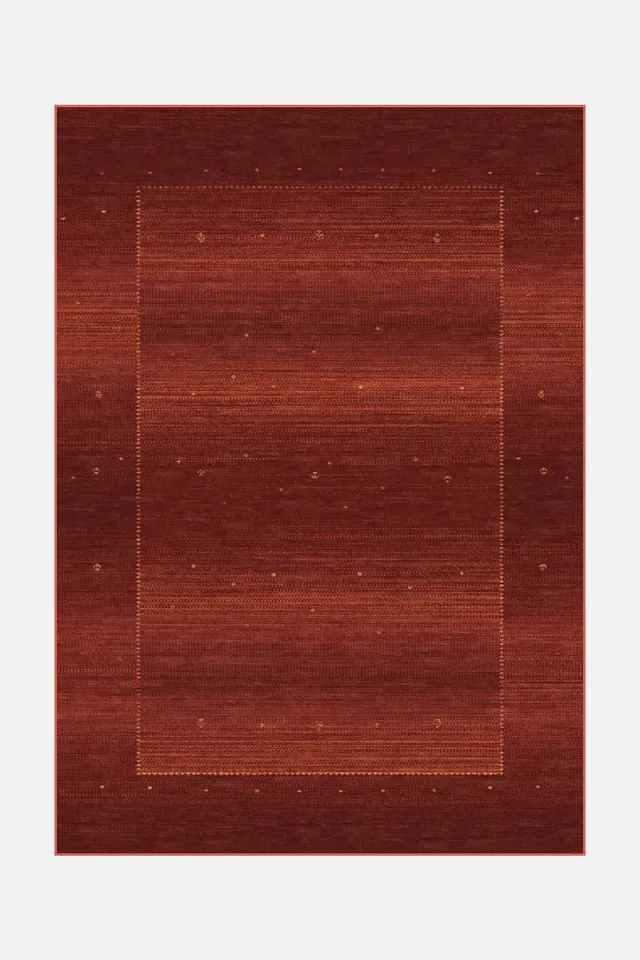 teppana-karisa-spinell-teppich-moderner-waschbarer-teppich-in-rot image 1