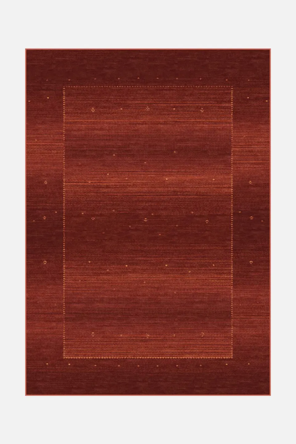 teppana-karisa-spinell-teppich-moderner-waschbarer-teppich-in-rot image 1