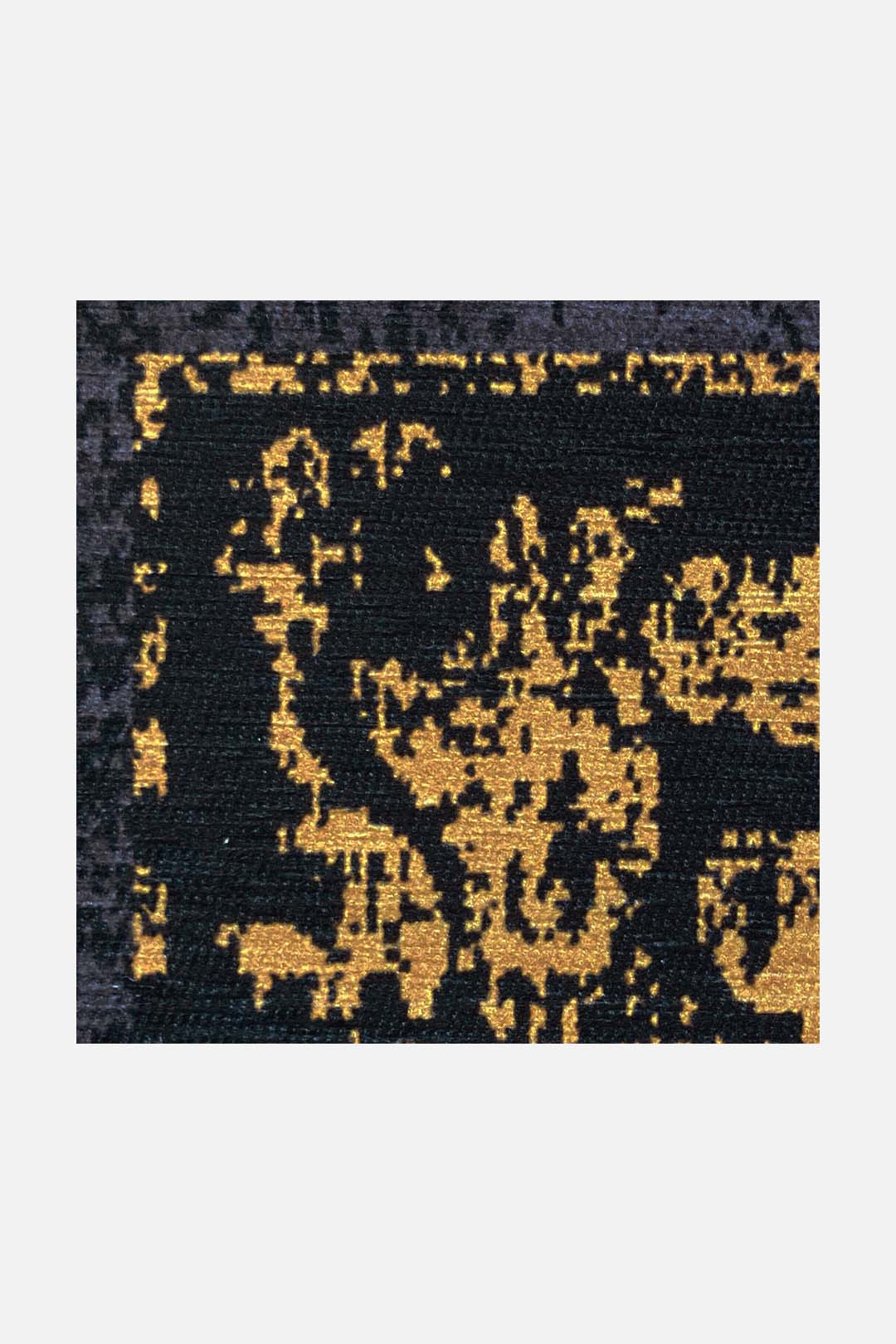 teppana-nero-gold-teppich-waschbarer-indoor-teppich-schwarz-gelb-orange-klassisc image 3