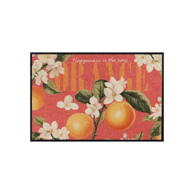 salonloewe-happy-orange-eingangsmatte-50-x-75-cm image 1