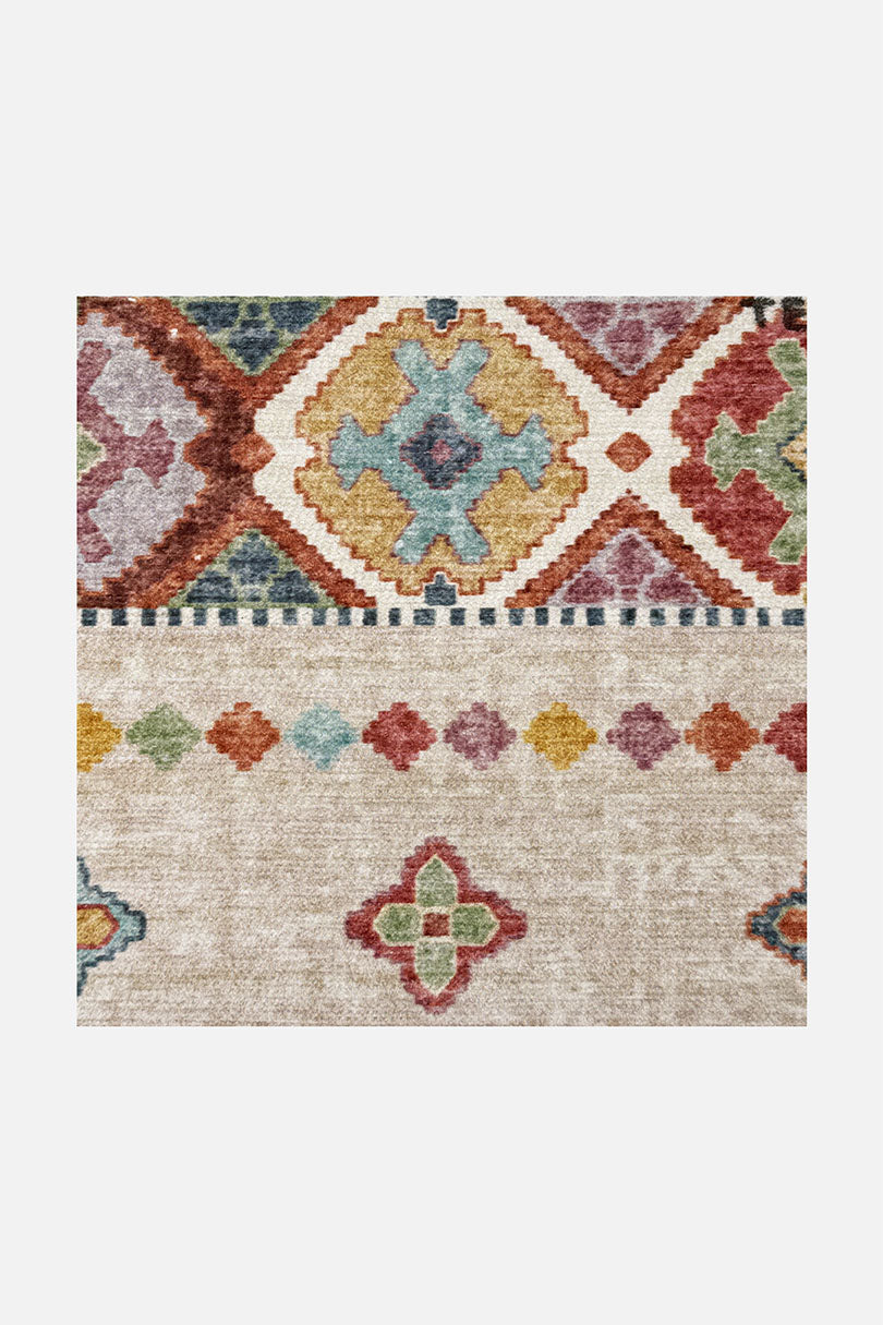 teppana-leila-bunt-teppich-waschbarer-mehrfarben-teppich-im-boho-stil-mit-rutsch image 7
