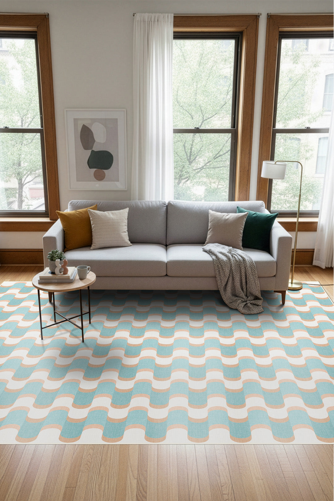 teppana-linea-pastell-waschbarer-geometrischer-teppich image 4