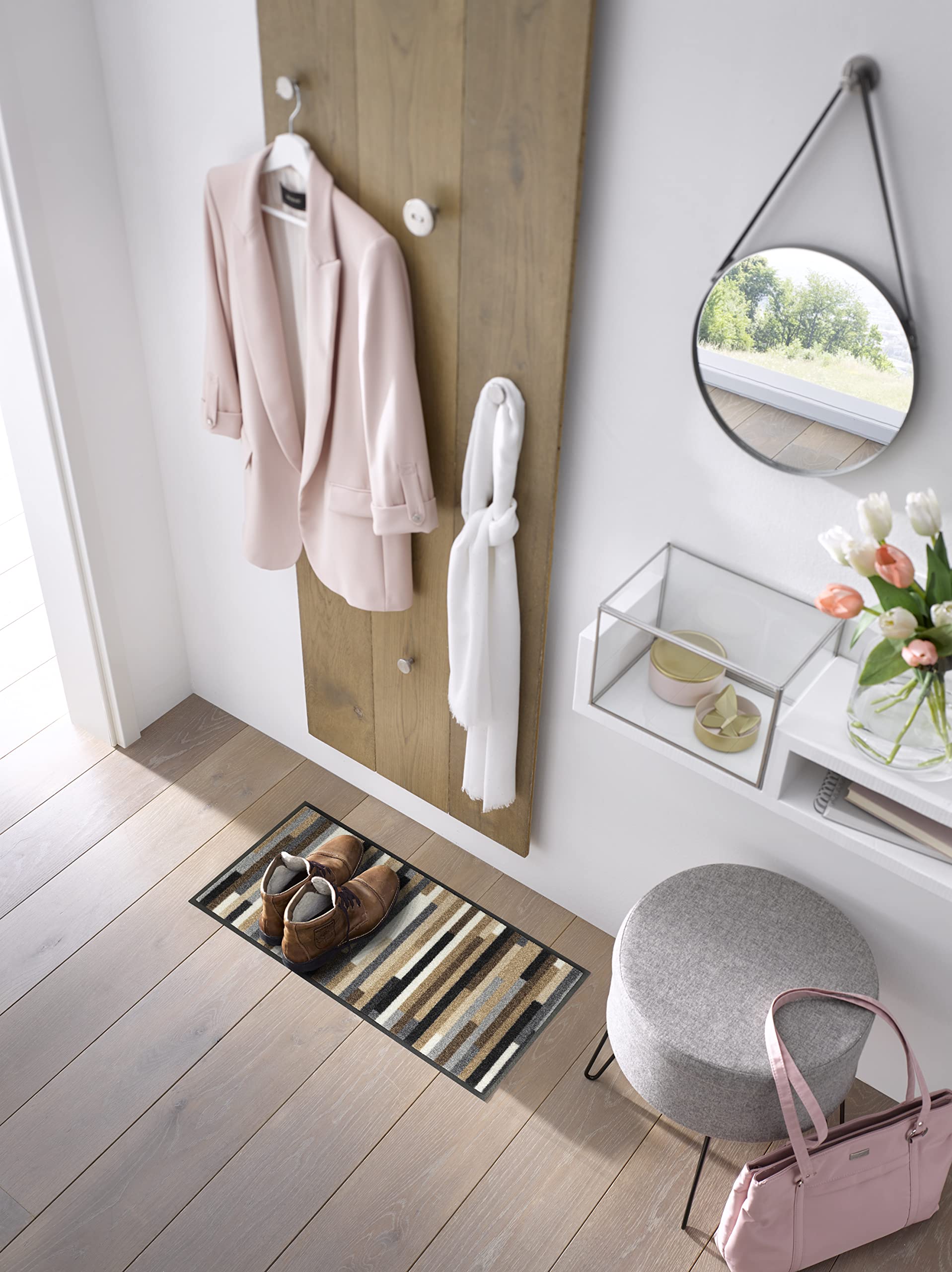 wash-dry-design-fu-matte-mikado-stripes-nature-35x75-cm-waschbar-f-r-innen-bunt image 3