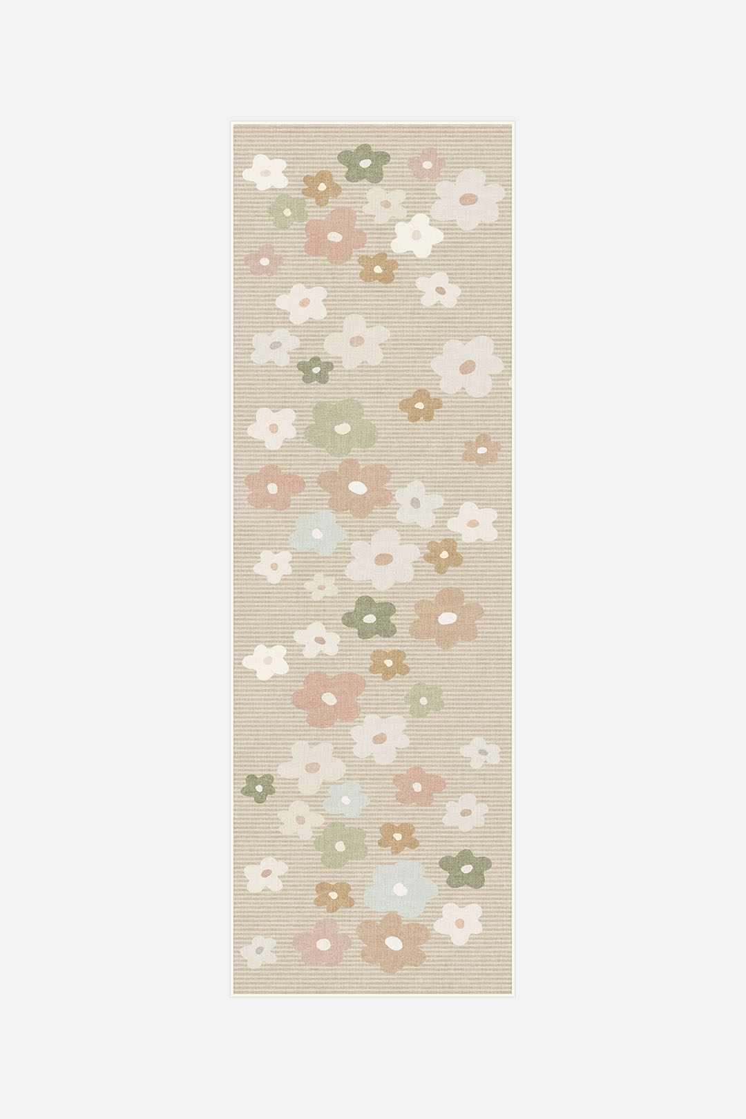 teppana-blumenwiese-taupe-waschbarer-floral-teppich image 5