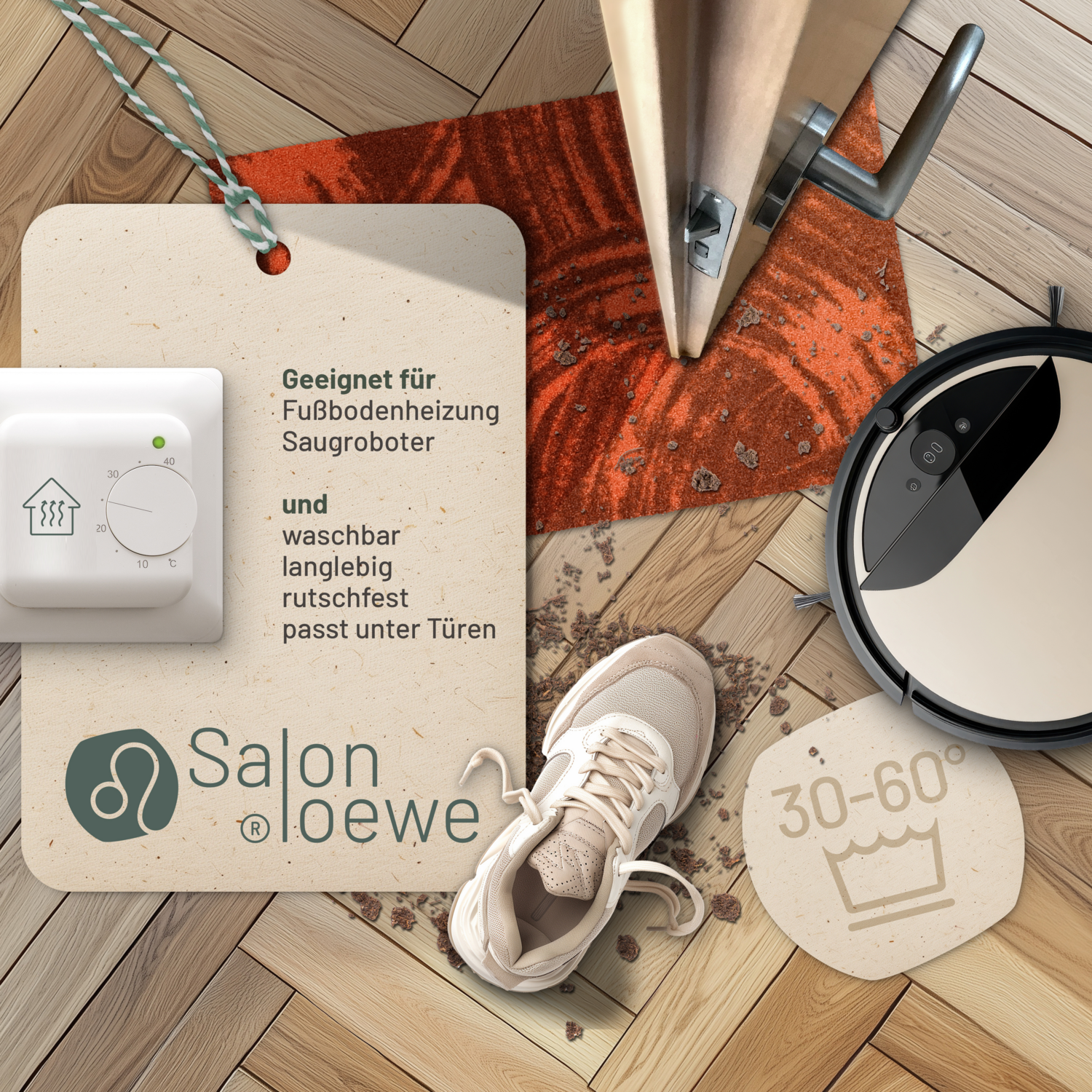 salonloewe-paintbrush-terra-teppich-45-x-70-cm-waschbar-rutschfest image 3