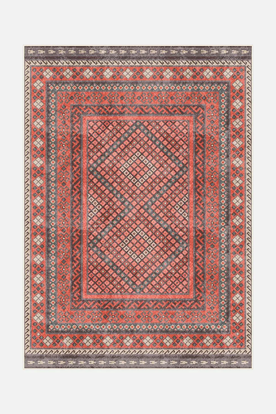 teppana-nola-karo-waschbarer-indoor-teppich image 1