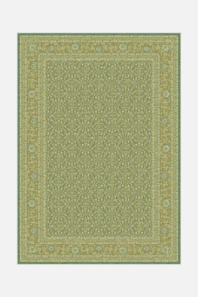 teppana-emma-emerald-teppich-klassisch-gr-n-waschbar image 1