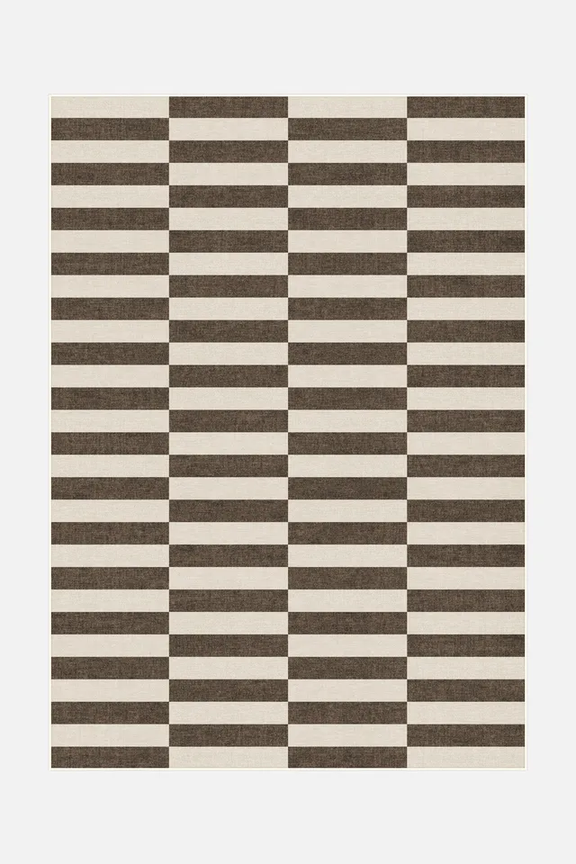 teppana-nuri-braun-teppich-moderne-design-kollektion-waschbar-inkl-rutschfester- image 1