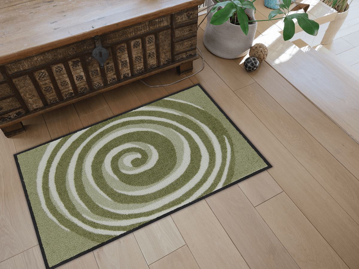 salonloewe-finn-cutout-sage-teppich-50-x-75-cm-waschbare-schmutzfangmatte-in-sal image 2