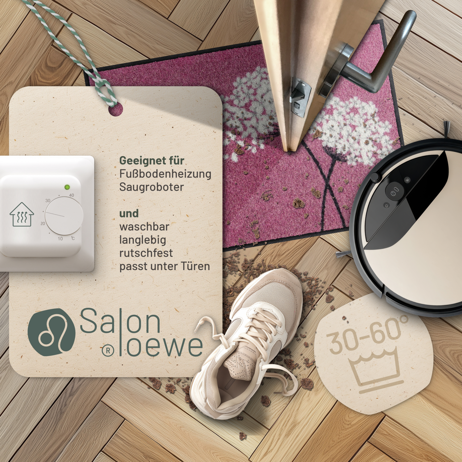 salonloewe-wishfull-blossom-berry-eingangsmatte-50-x-75-cm-waschbare-fu-matte-mi image 3