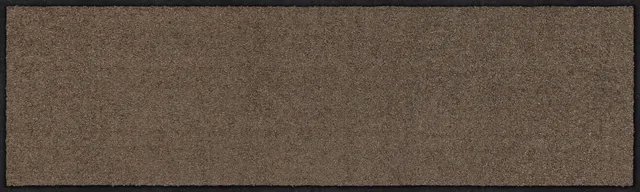 salonloewe-taupe-l-ufer-30-x-100-cm-waschbare-schmutzfangmatte-aus-polyamid-brau image 1