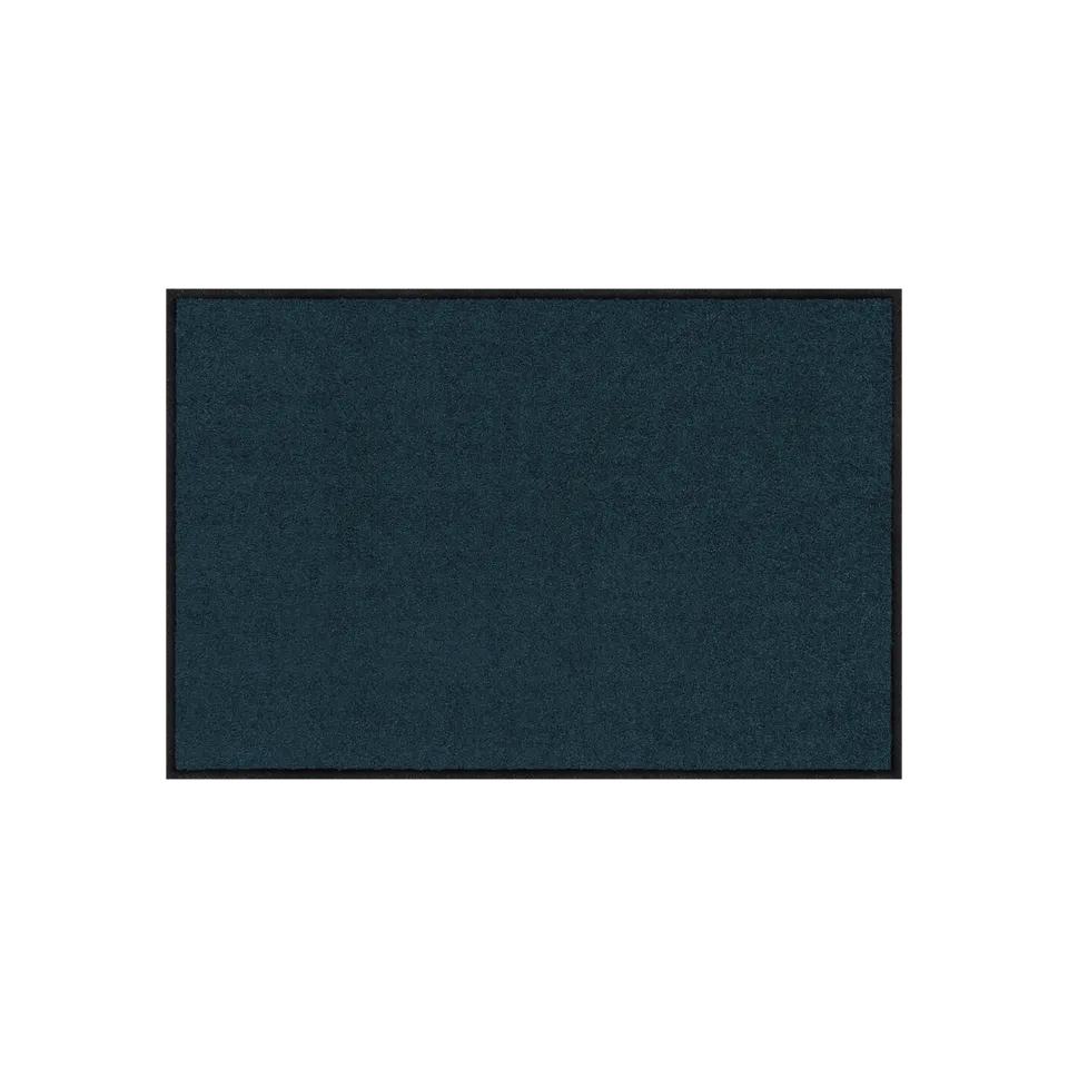salonloewe-blaupetrol-halb-rund-50-x-75-cm-elegante-schmutzfangmatte-mit-rutschf image 1
