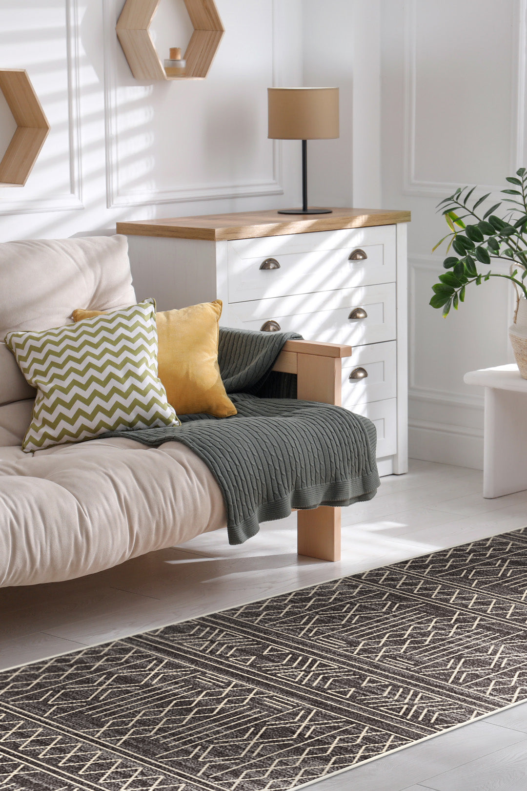 teppana-raya-graphit-teppich-waschbarer-inndoor-teppich-beige-natur-geometrisch- image 8