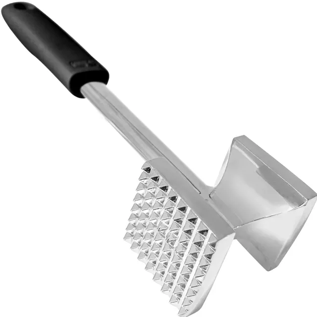 gorilla-grip-fleischklopfer-doppelseitiger-aluminium-kopf-mit-patentiertem-griff image 1