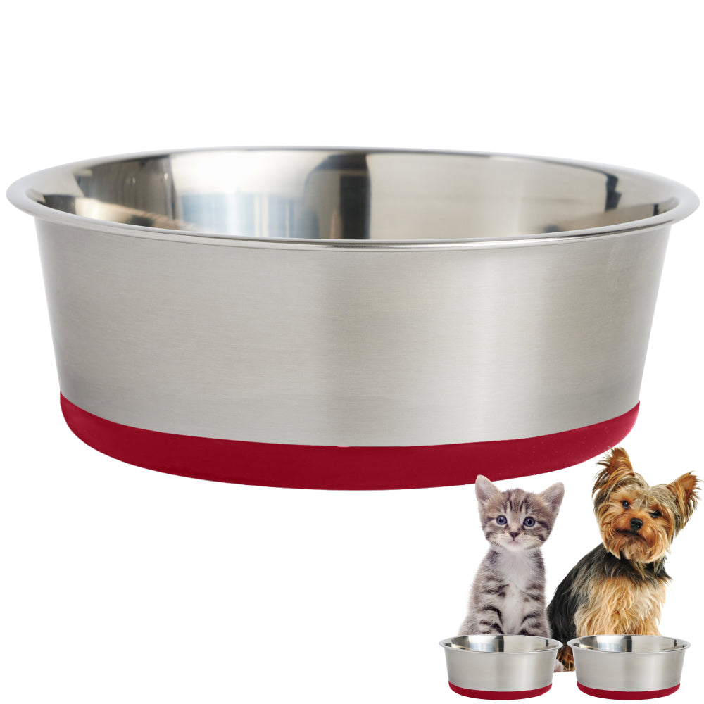 gorilla-grip-stainless-steel-dog-bowl-hundenapf-einzeln image 4