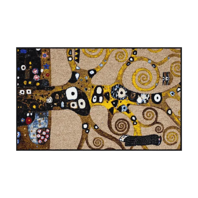 salonloewe-klimt-lebensbaum-l-ufer-75-x-120-cm-kunstmotiv-waschbar-rutschfest-ma image 1