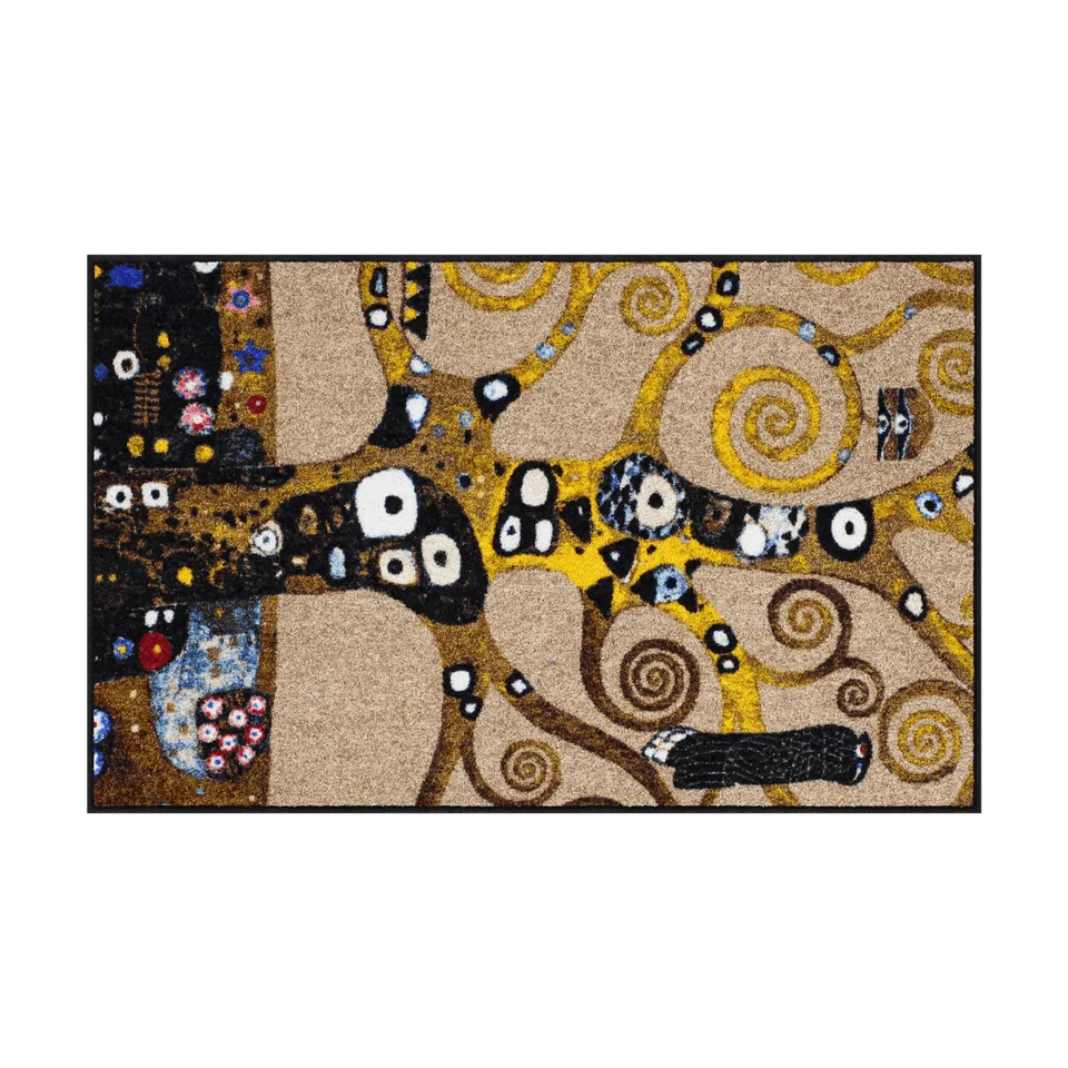 salonloewe-klimt-lebensbaum-l-ufer-75-x-120-cm-kunstmotiv-waschbar-rutschfest-ma image 1