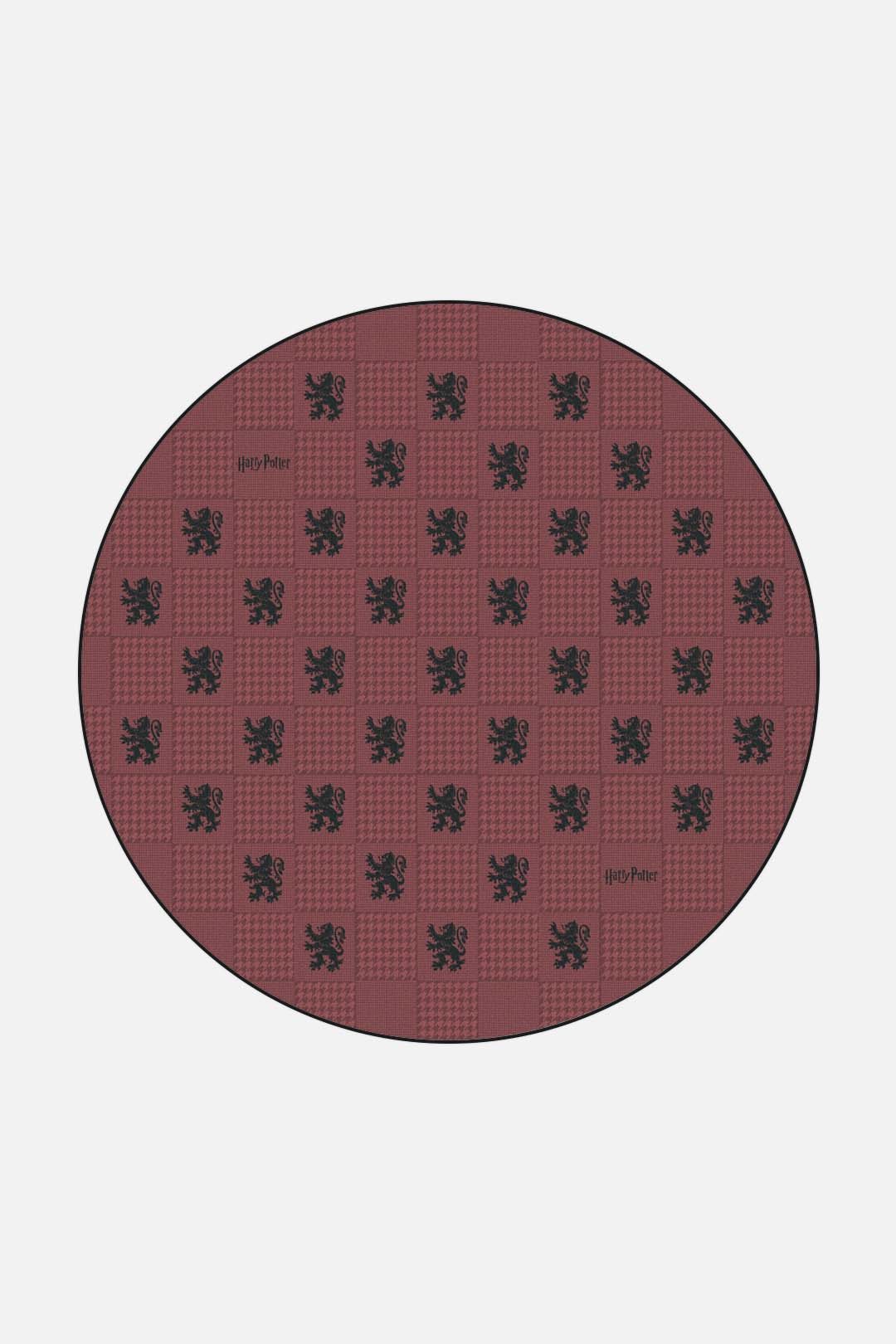 teppana-harry-potter-karo-rot-teppich-waschbarer-kinder-teppich image 8