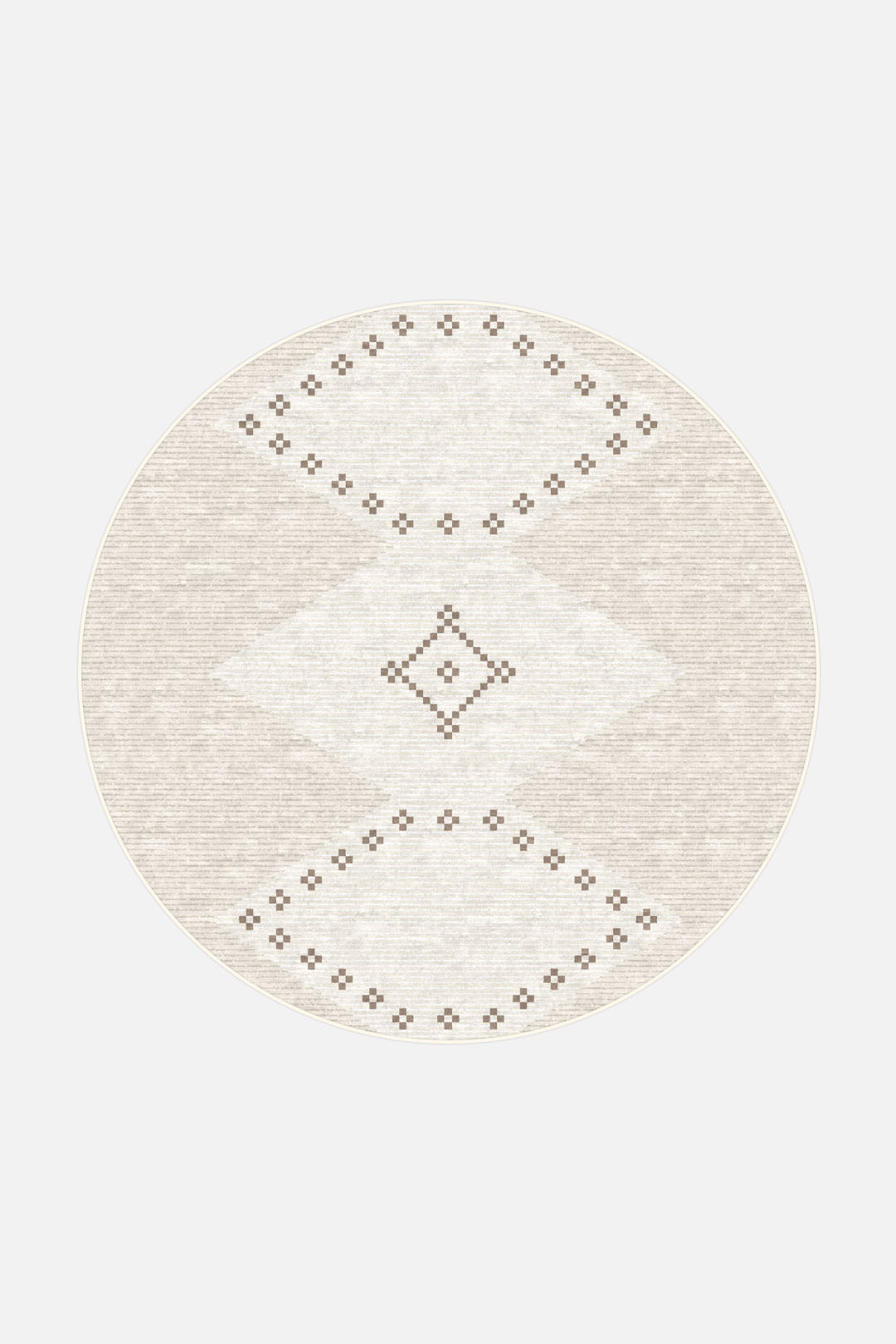 teppana-nora-mandel-teppich-waschbarer-boho-teppich-beige-natur-geometrisch-inkl image 8