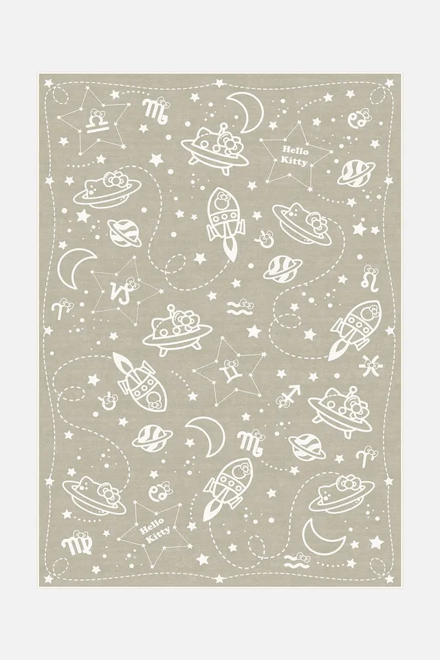 teppana-hello-kitty-sternbild-natur-teppich image 1