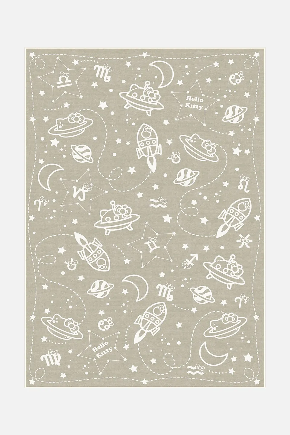 teppana-hello-kitty-sternbild-natur-teppich image 1