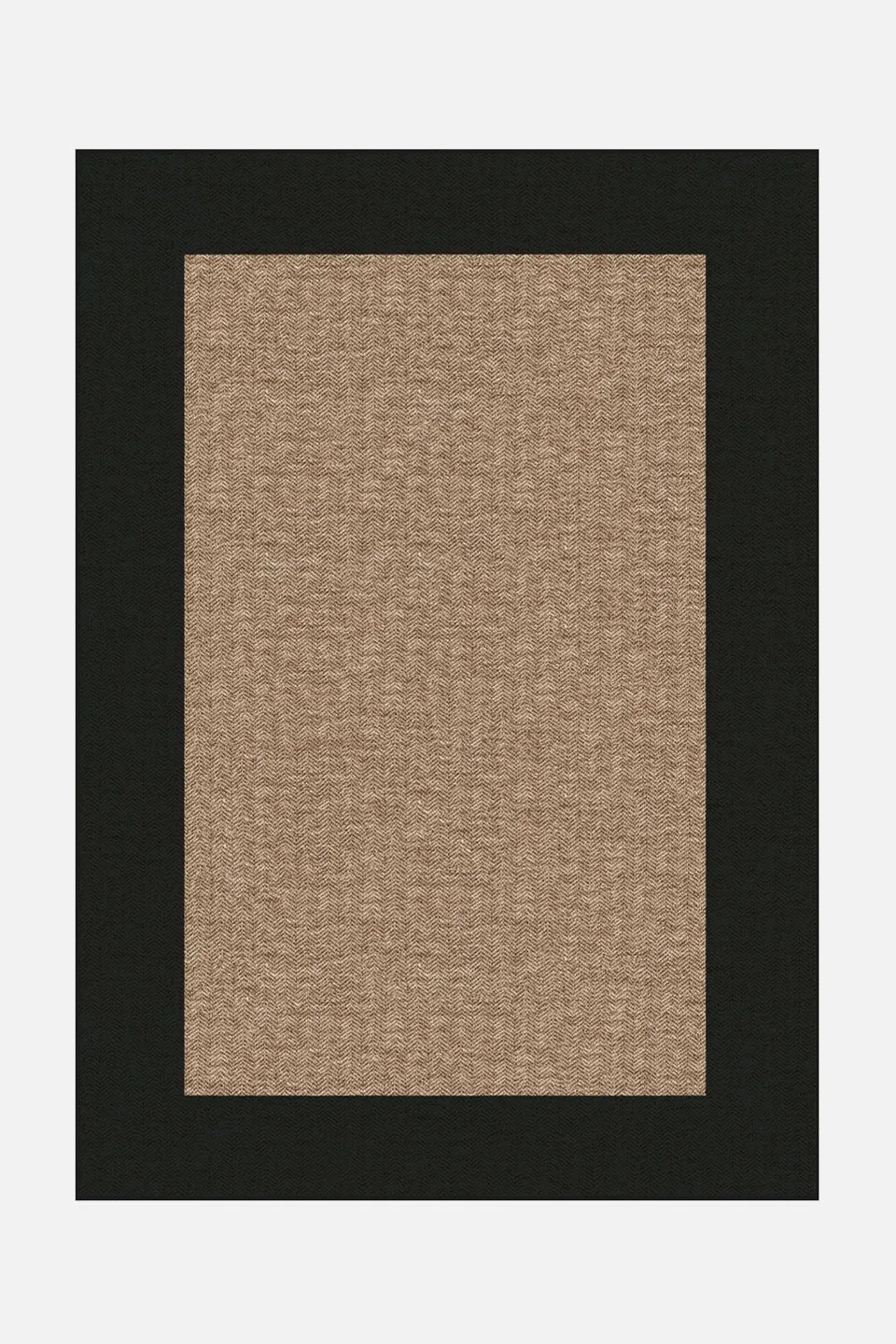 teppana-jute-haptik-alisa-espresso-waschbarer-teppich-im-boho-stil-50-rabatt image 1