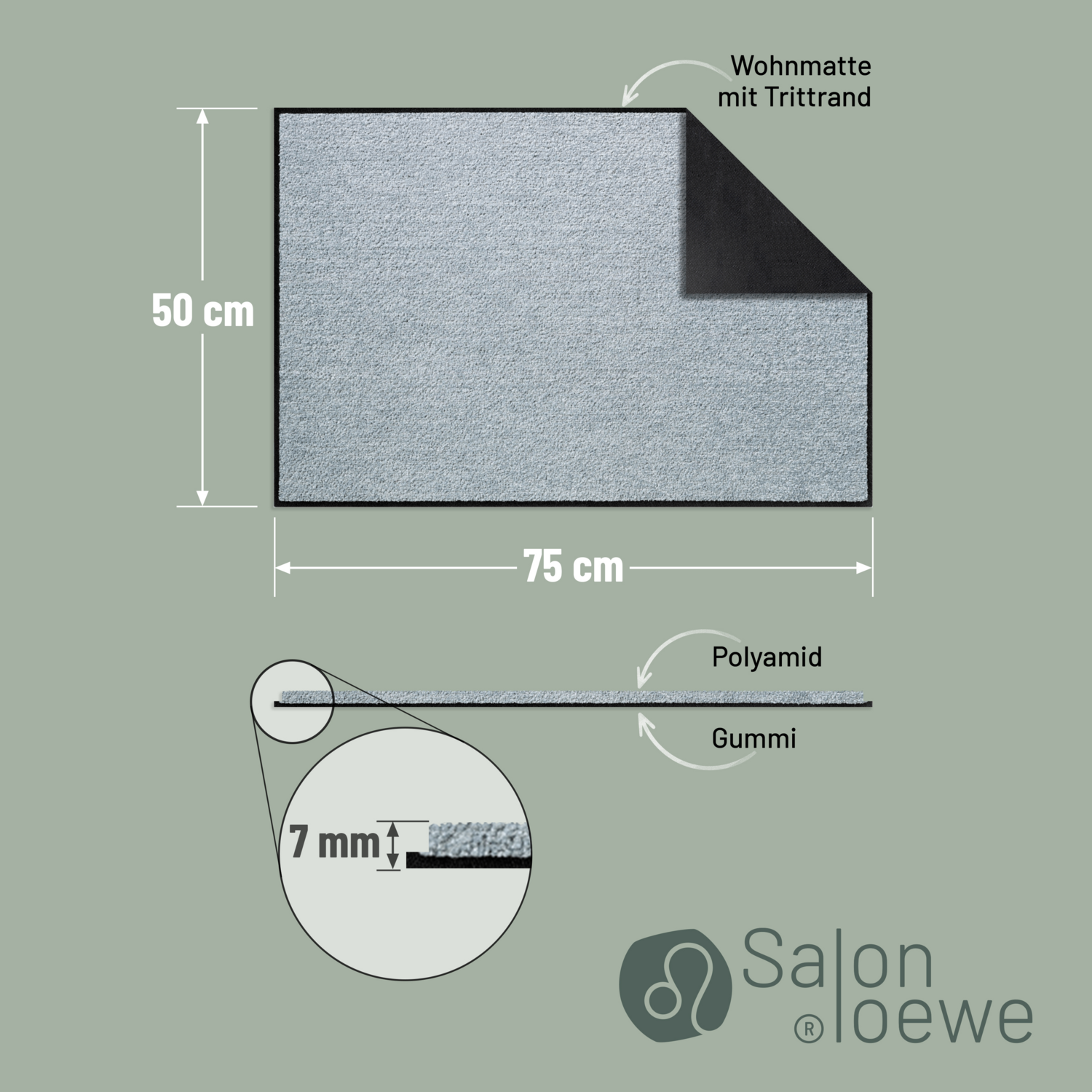 salonloewe-silbergrau-halbrund-50-x-75-cm-fu-matte-aus-polyamid-mit-gummir-cken image 4
