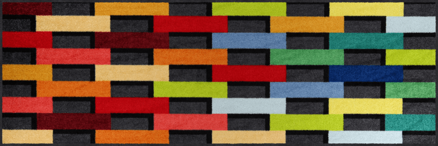 salonloewe-colourful-bricks-l-ufer-60-x-180-cm-bunter-schmutzfangmatten-l-ufer-f image 1