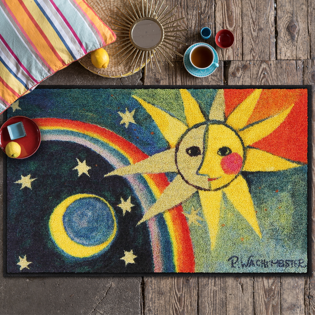 salonloewe-astrale-eingangsmatte-50-x-75-cm-waschbare-fu-matte-mit-modernem-desi image 2