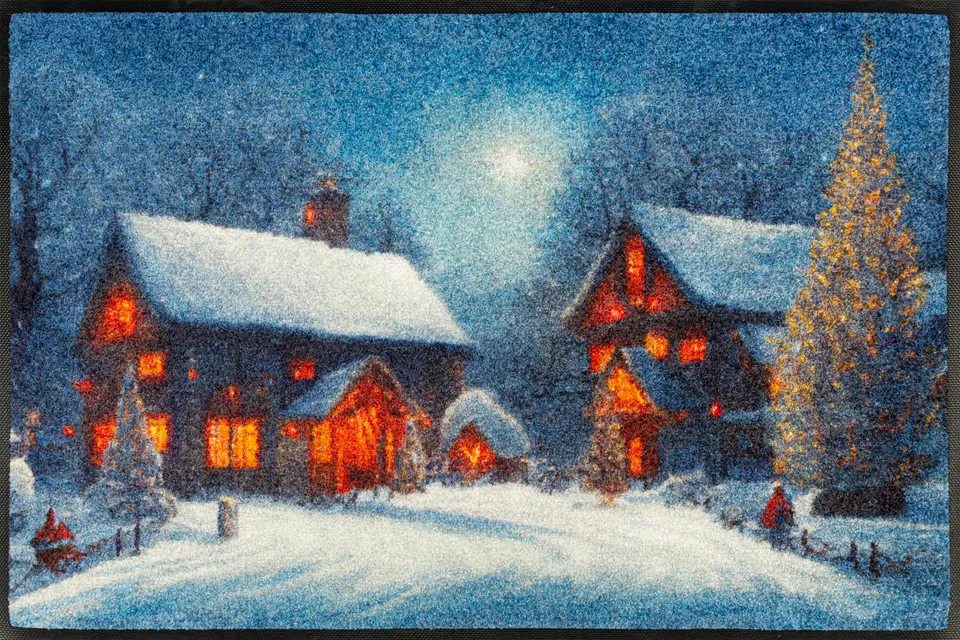 wash-dry-twinkle-village-fu-matte-50x75-cm-waschbar-innen-au-en image 1