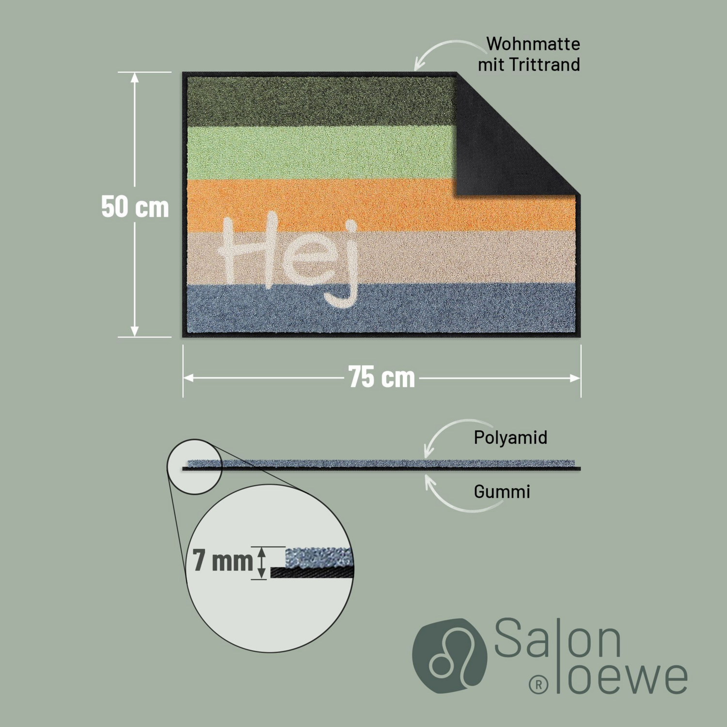 salonloewe-hej-stripes-green-eingangsmatte-gr-n-gestreifte-fu-matte-50-x-75-cm image 3