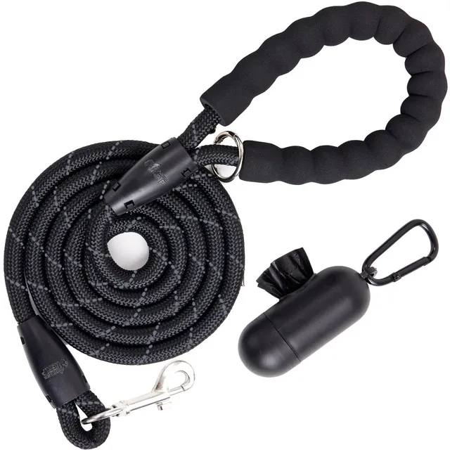 gorilla-grip-hundeleine-1-4-m-gepolsterte-nylonleine image 1