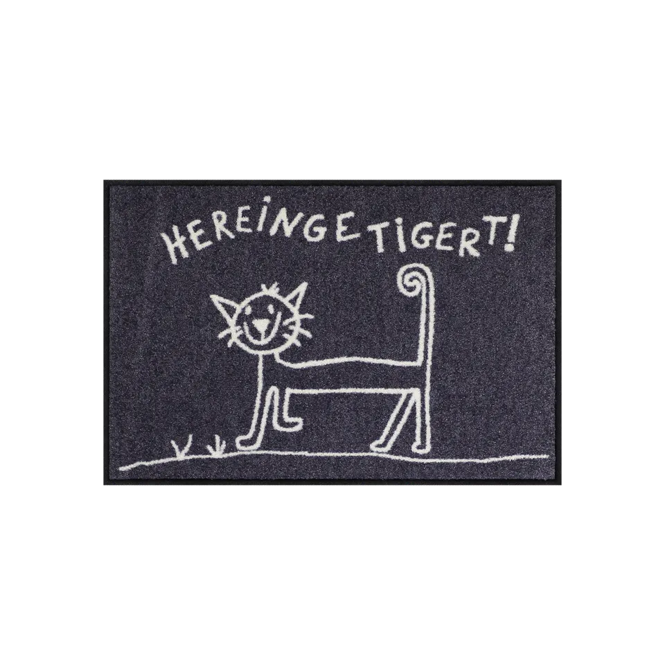 salonloewe-hereingetigert-eingangsmatte-fu-matte-50-x-75-cm-katzenmotiv-auf-dunk image 1