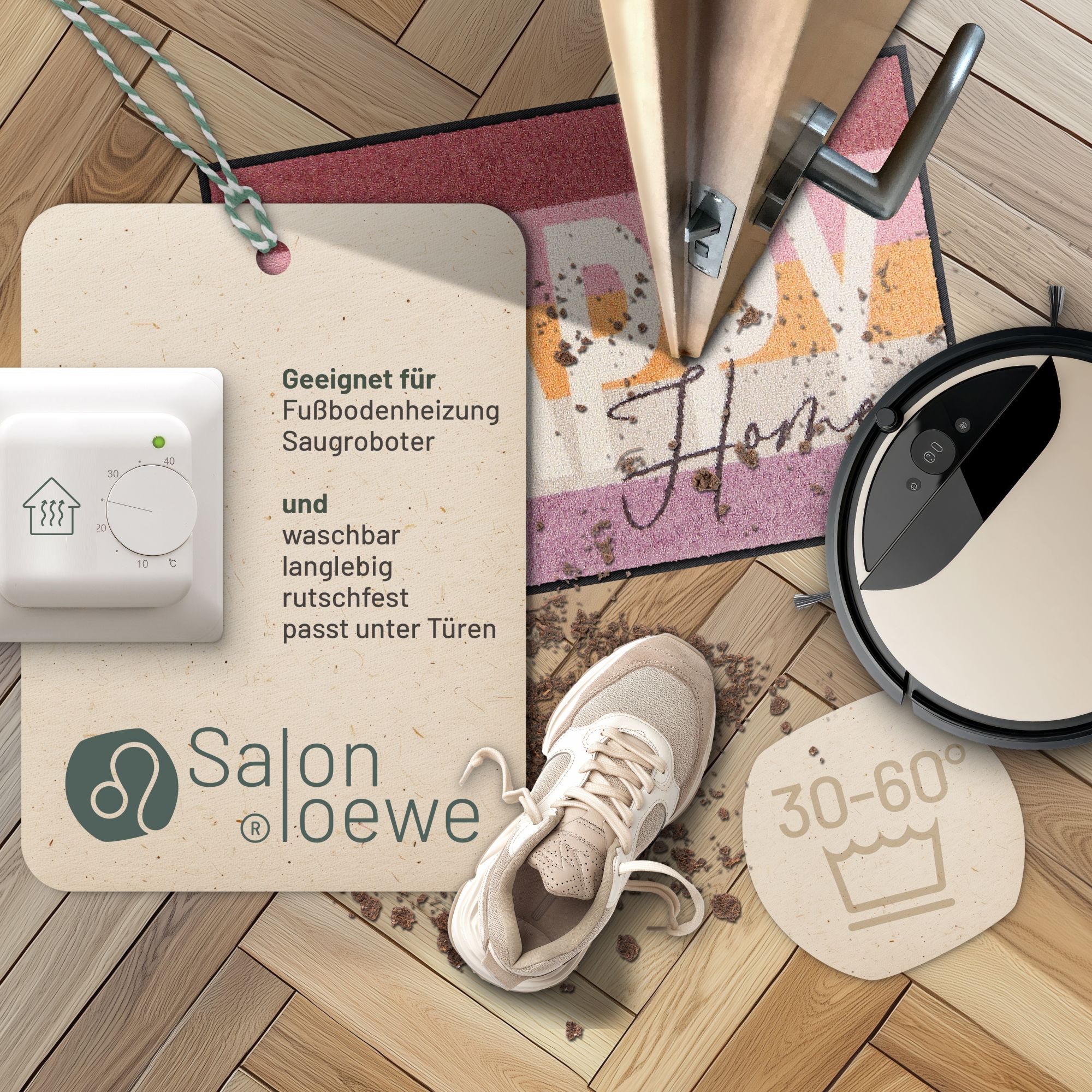 salonloewe-happy-stripes-set-waschbare-matten-mit-streifenmuster image 2