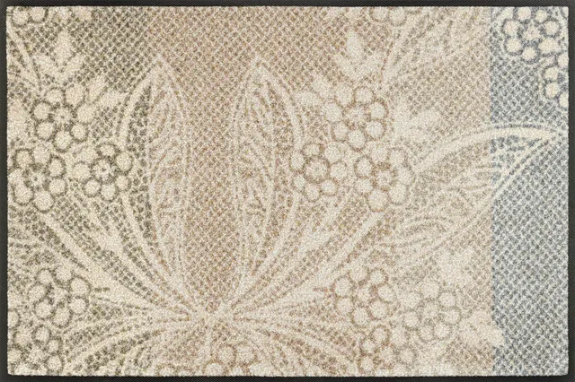 wash-dry-fu-matte-floral-lace-50x75cm-innen-und-au-en-waschbar-grau image 1
