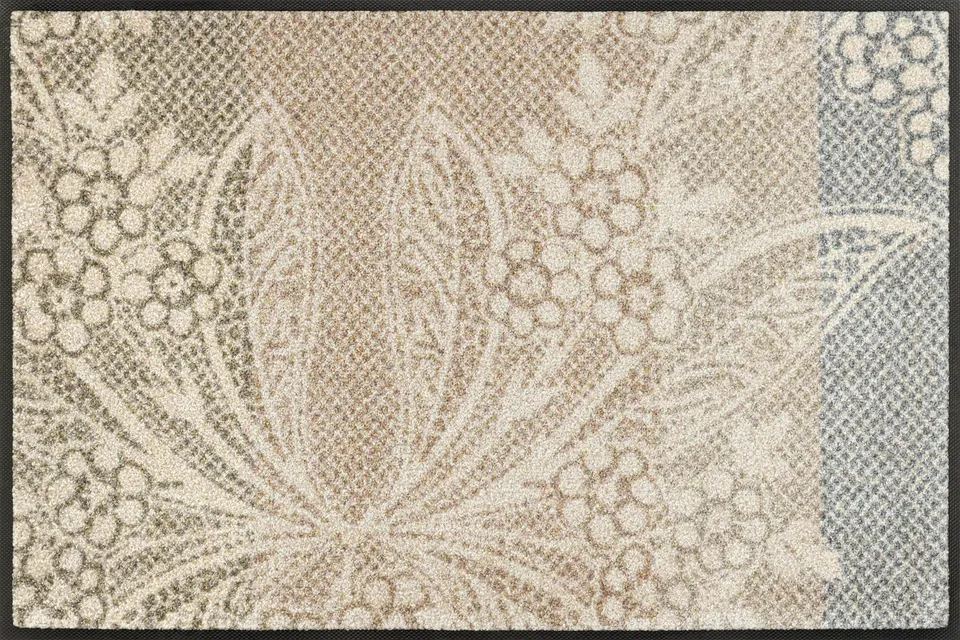wash-dry-fu-matte-floral-lace-50x75cm-innen-und-au-en-waschbar-grau image 1