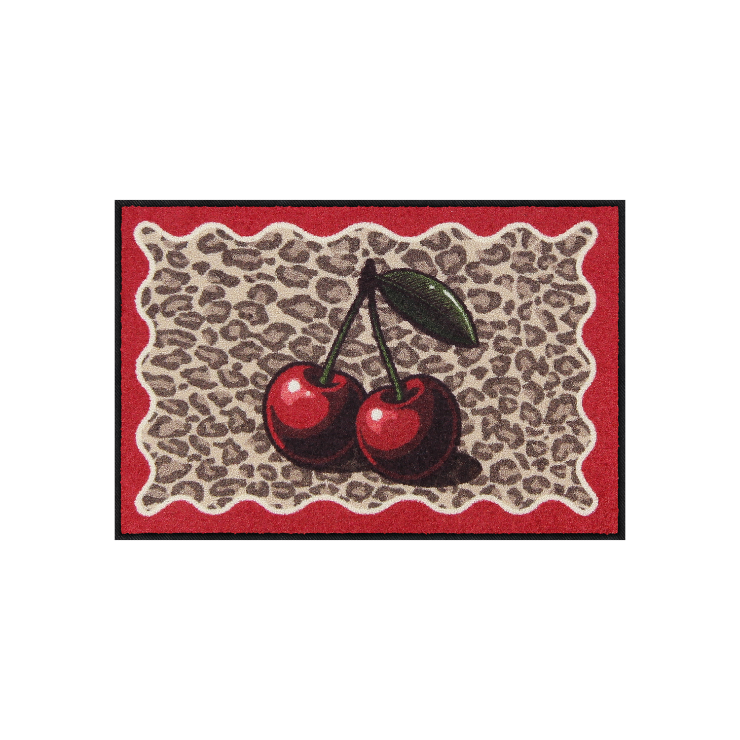 salonloewe-cherry-leo-stamp-eingangsmatte-50-x-75-cm-schmutzfangmatte-mit-leo-st image 1