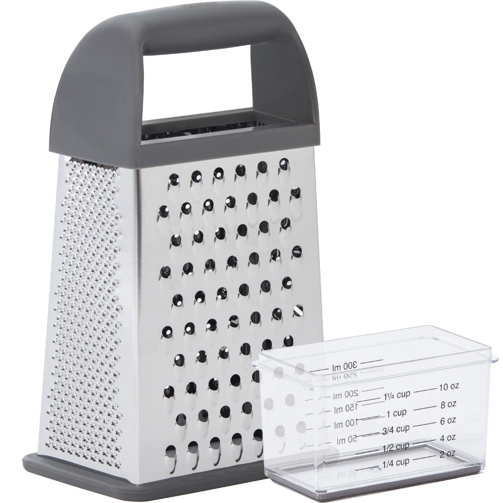 gorilla-grip-box-grater-4-in-1-reibe-edelstahl image 4