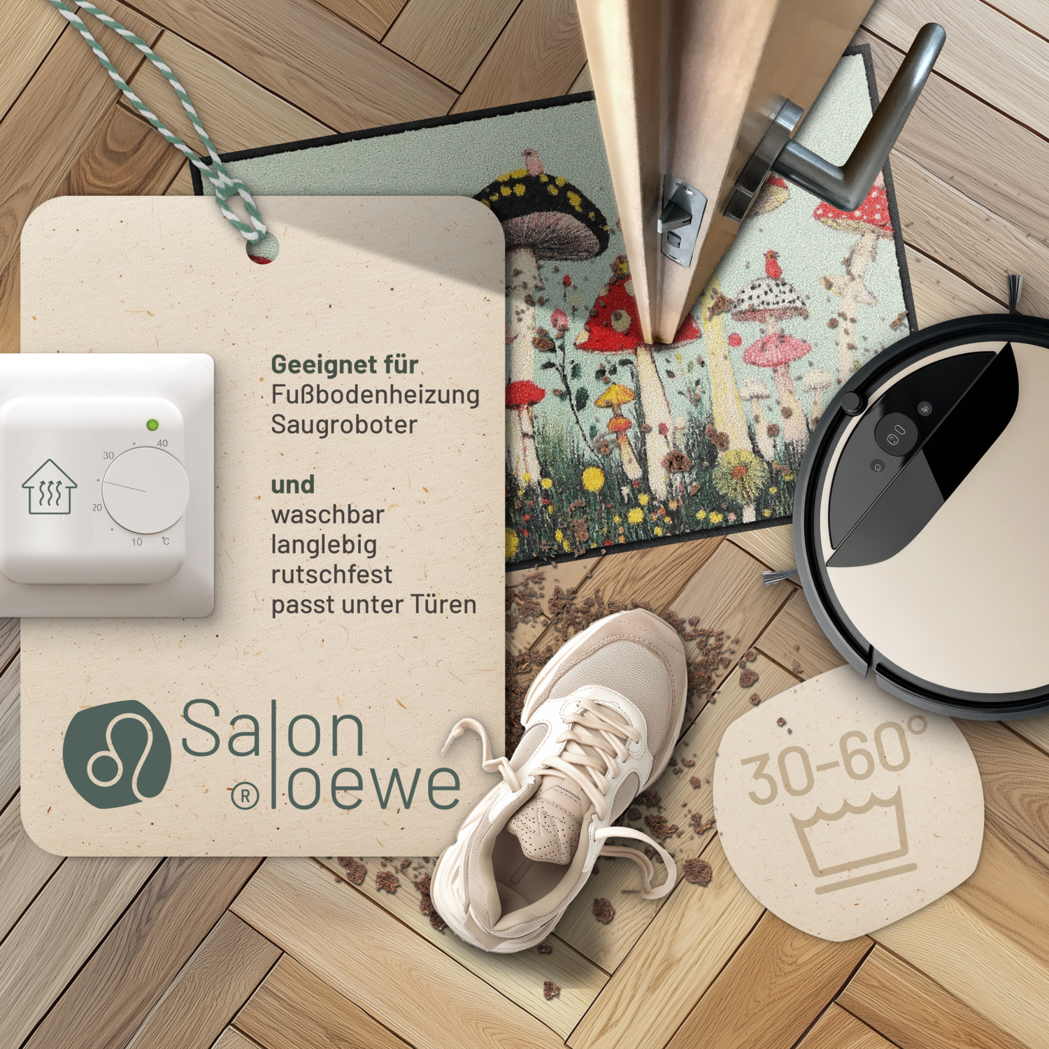 salonloewe-fantasy-mushrooms-eingangsmatte-50-x-75-cm-polyamid-rutschfest-waschb image 2