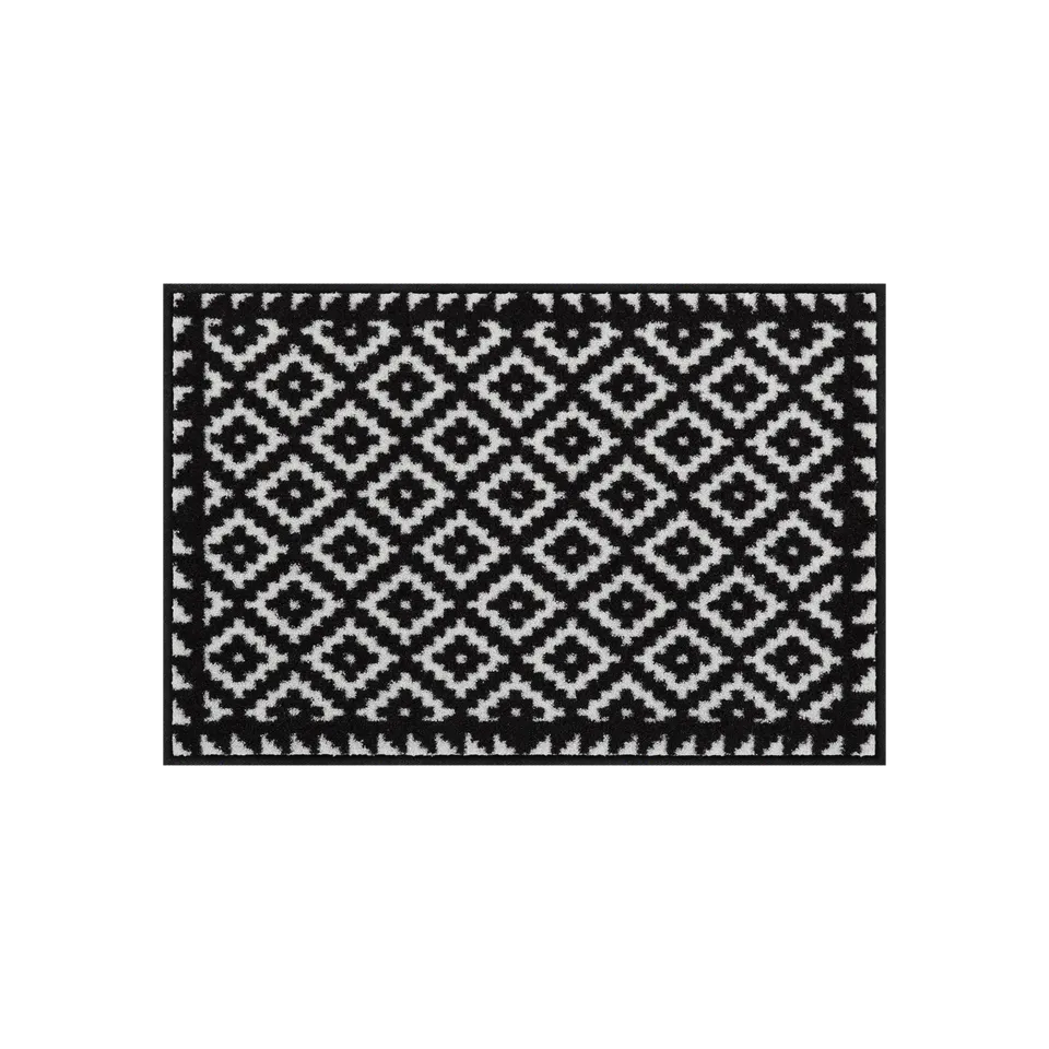 salonloewe-tabuk-black-white-teppich-50-x-75-cm image 1