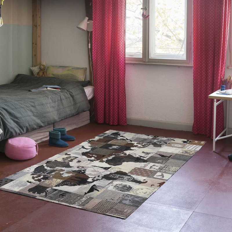 salonloewe-one-world-teppich-120-x-200-cm-waschbar-rutschfest image 2