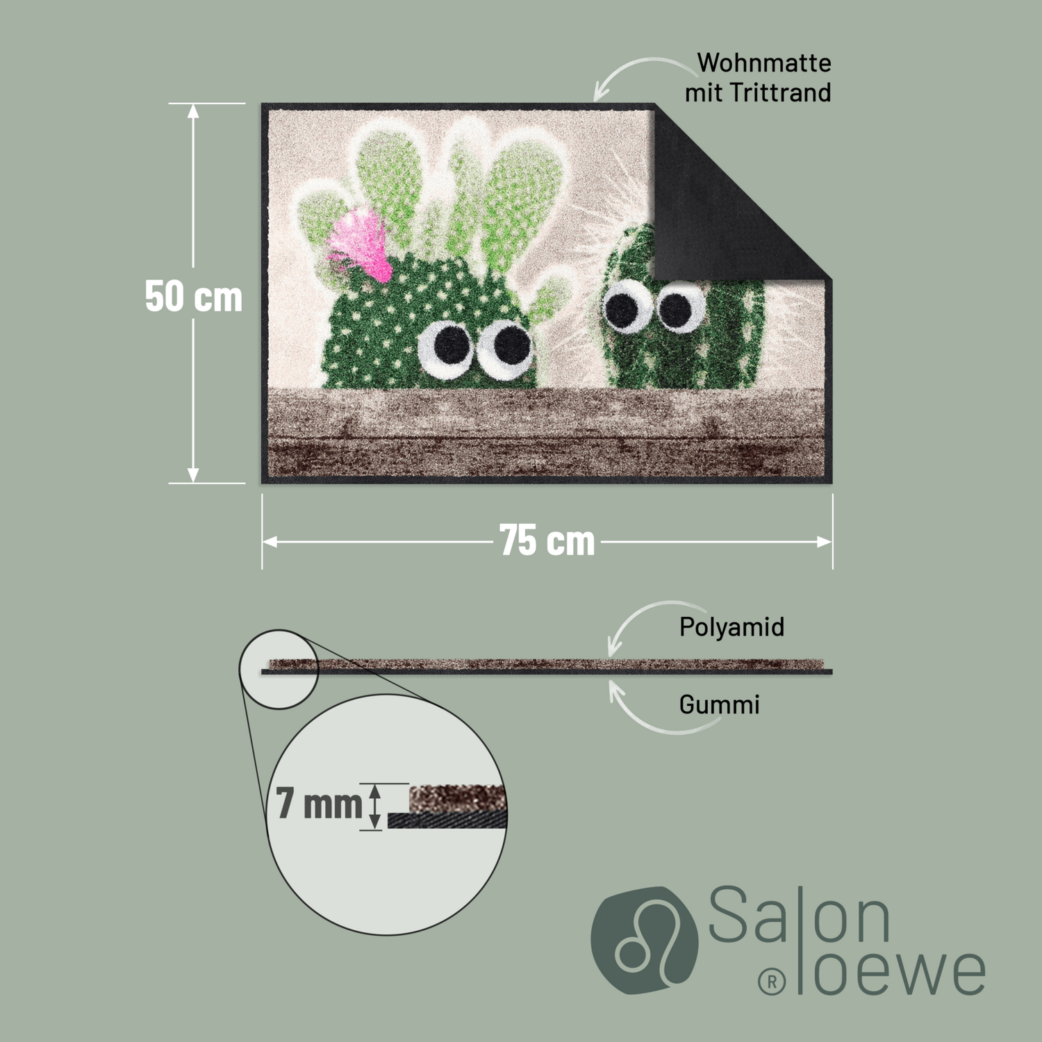 salonloewe-kaktus-freunde-eingangsmatte-50-x-75-cm-waschbare-t-rmatte-mit-kaktus image 4