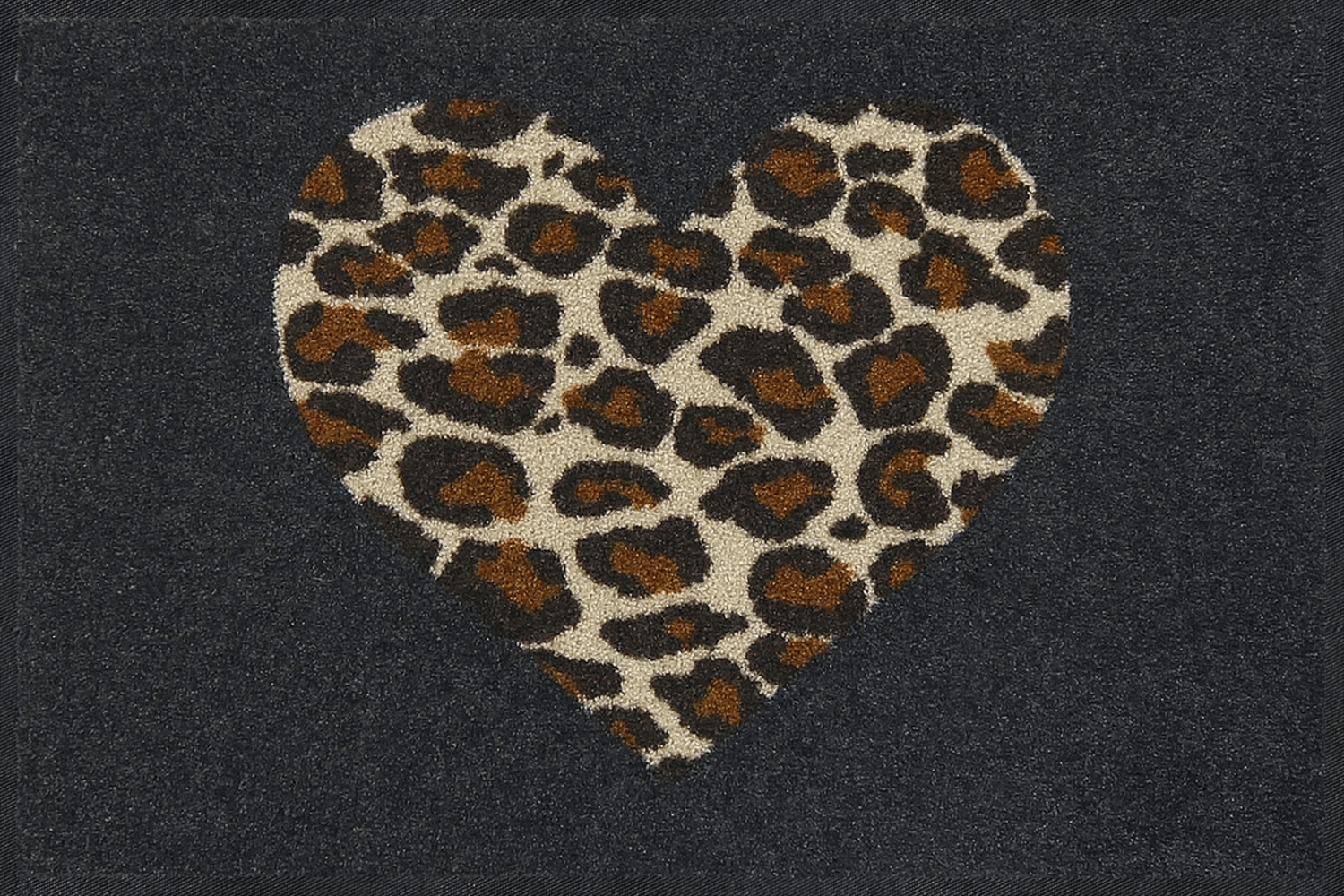 salonloewe-leo-love-eingangsmatte-50-x-75-cm-waschbare-schmutzfangmatte-mit-leo- image 1
