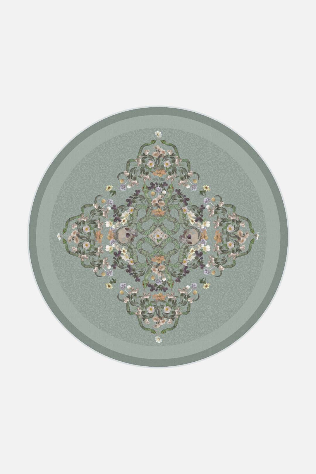 teppana-harry-potter-schlangen-salbei-teppich-waschbarer-kinderteppich-gr-n-klas image 8