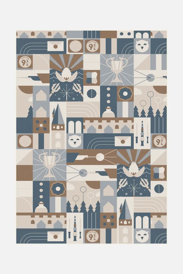 teppana-harry-potter-champion-rauchblau-teppich image 1