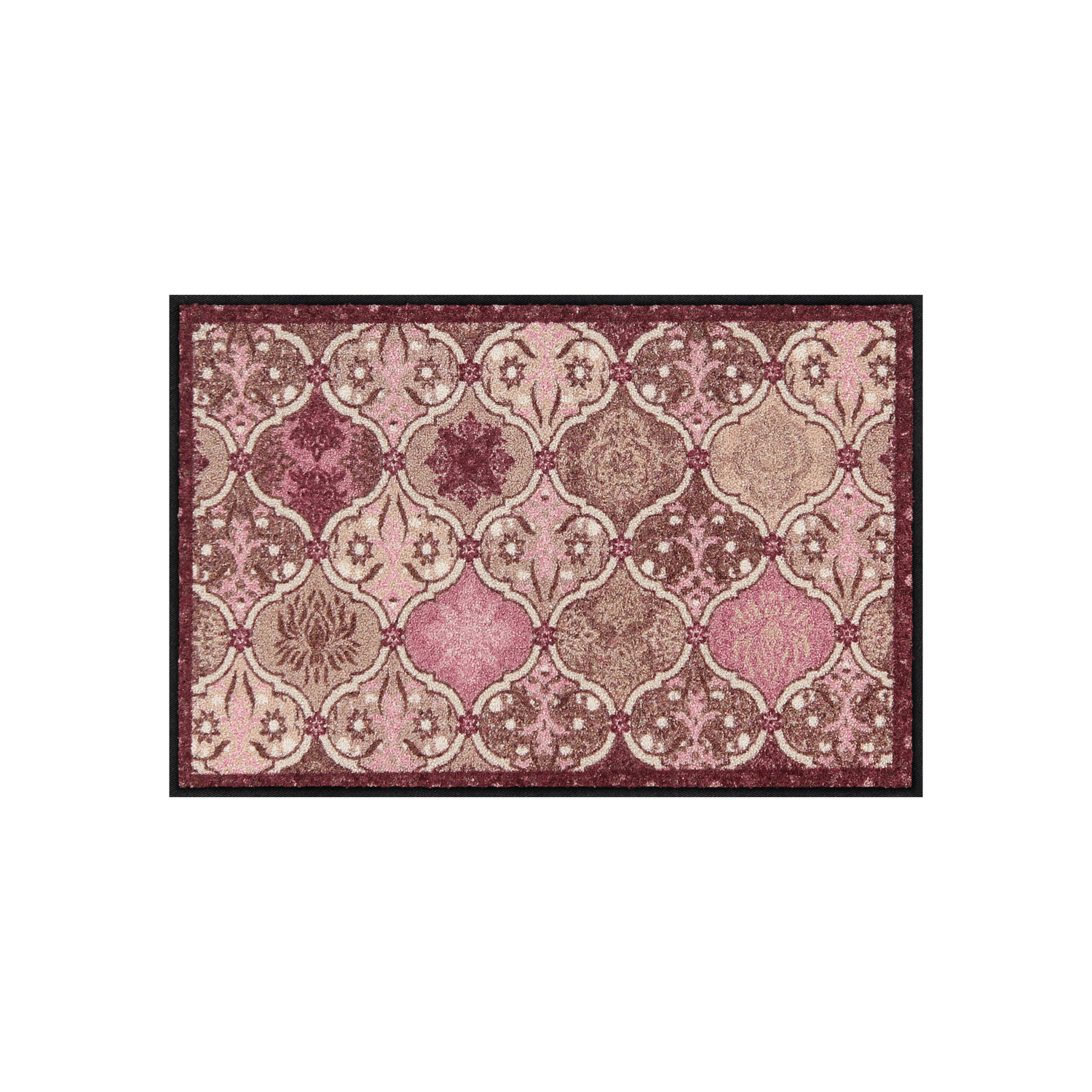 salonloewe-junis-rose-eingangsmatte-50-x-75-cm-elegante-waschbare-fu-matte-in-ro image 1
