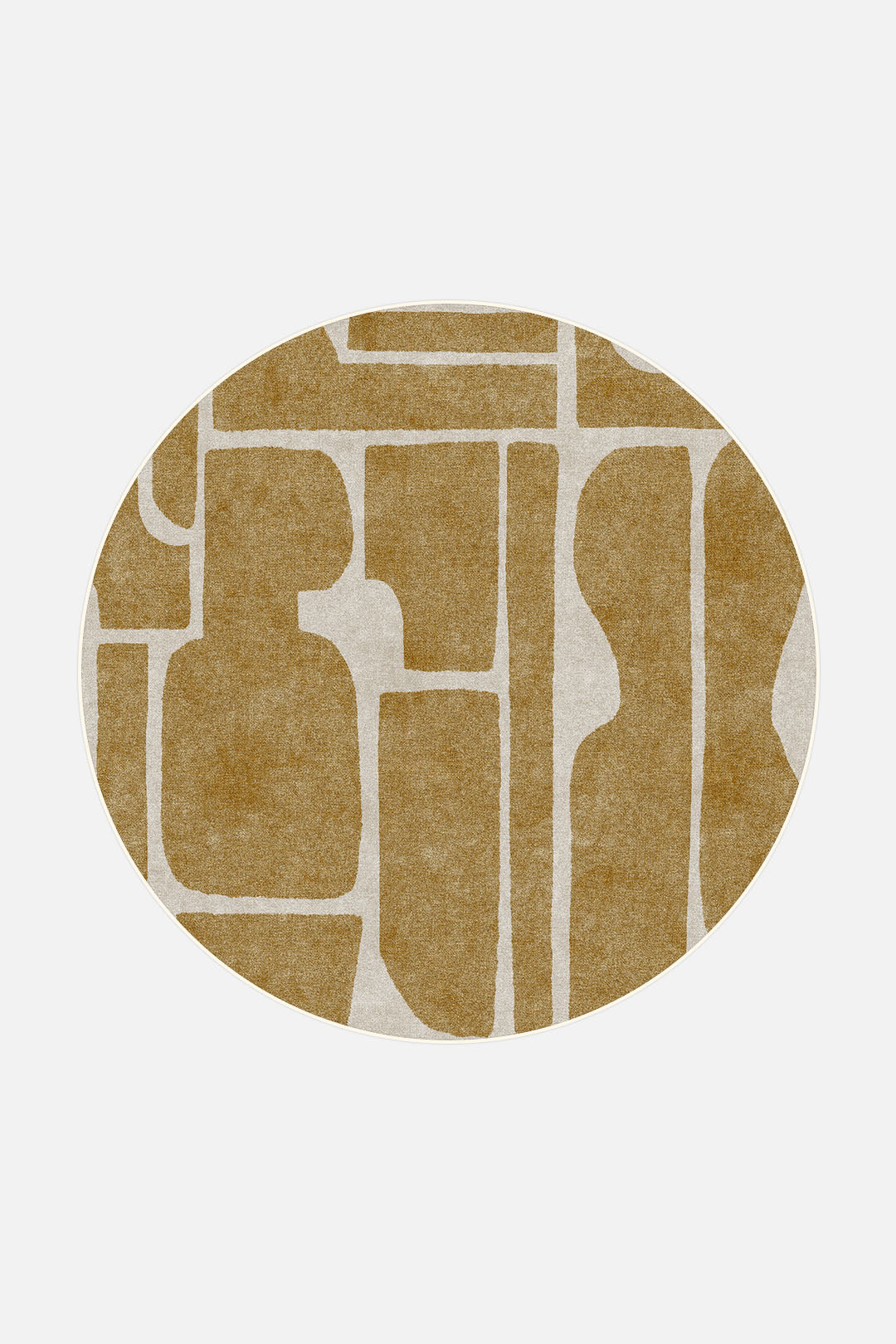 teppana-tilda-senfgelb-teppich-waschbarer-kurzflor-teppich-gelb-orange-beige-nat image 8